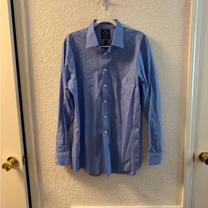 Stafford Men's Blue Dress Shirt